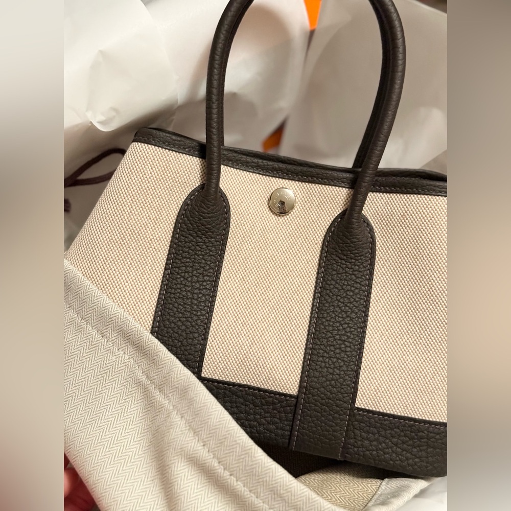 ( Sold)   Hermes Garden party 23 mini